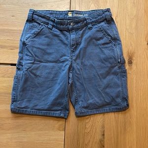 Carhartt original fit gray shorts